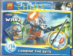 WAKZ, jucarie tip lego legends of chima, LELE toys 1, jucarie constructiva foto