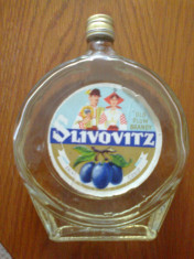 Slibovita originala, sticla sigilata, an 1987, 700ml, 40% alc. foto