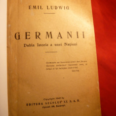 E.Ludwig - Germanii -Dubla Istorie a unei Natiuni - ed. 1946