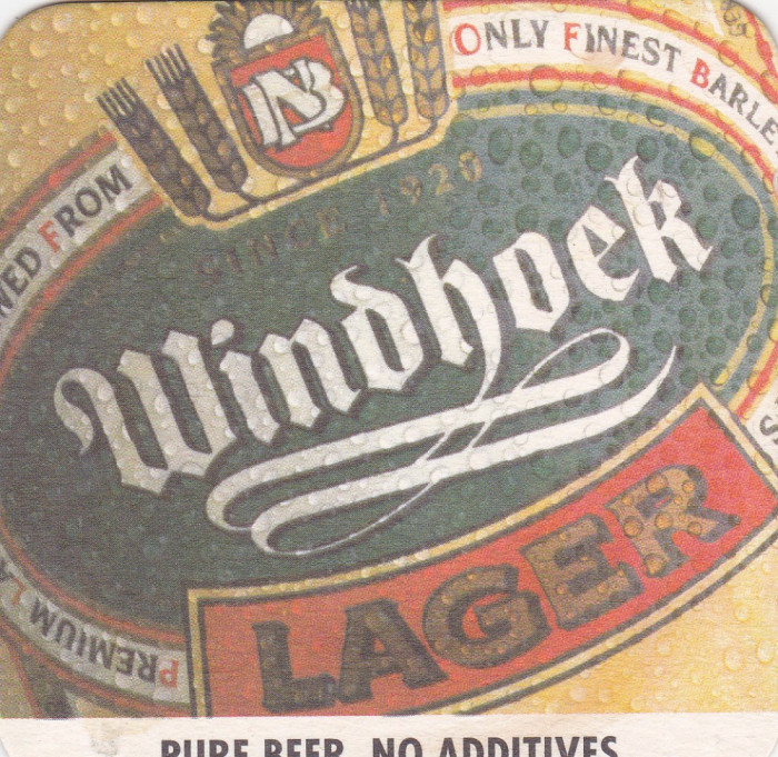 Suport de pahar / Biscuite WINDHOEK LAGER