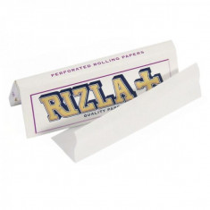 Foite rulat tigari RIZLA WHITE CLASSIC ULTRASLIM PERFORATED foto