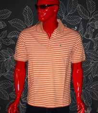 TRICOU LACOSTE PORTOCALIU - SOMON *** VEZI MAGAZIN *** foto