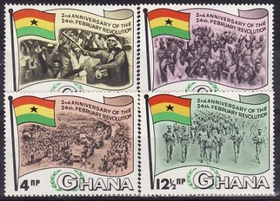 Ghana 1968 - Yv.no.307-10 neuzate foto