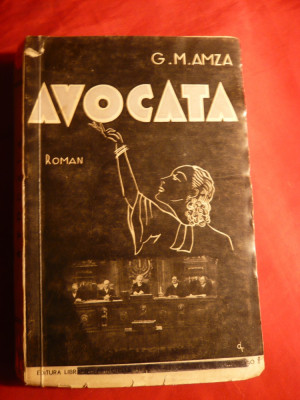 G.M.Amza - AVOCATA - Prima Ed. 1936 foto