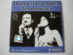 DOINA SI ION ALDEA TEODOROVICI cd folk jurnalul national muzica de colectie foto