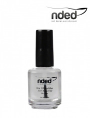 Ridge Filler 3 in 1 Germania Nded 15 ml, acopera imperfectiunile unghiei naturale, art. 1309 foto