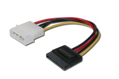 Cablu adaptor molex la alimentare SATA IDE serial ATA pentru HDD Hard Disk PC foto