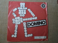 domino la drum disc single disc vinyl muzica rock sorin chifiriuc electrecord foto