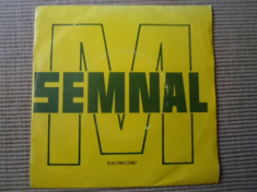Semnal M durata moara disc single 7&amp;quot; vinyl muzica hard pop rock 45 EDC 10624 foto