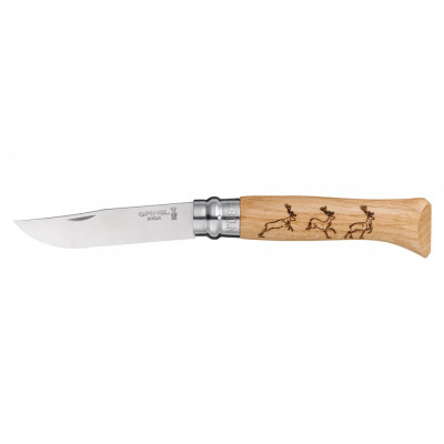 Cutit Opinel Animalia Inox 001620 Cerbi Cerb foto