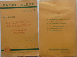 Neculce , Letopisetul tarii Moldovei ; O seama de cuvinte , editie Pillat , 1933, Alta editura