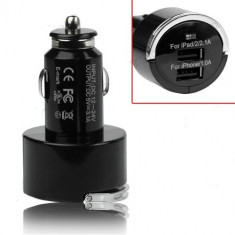 INCARCATOR AUTO BLACKBERRY ADAPTOR DUAL USB 3.1A 3100mA (2.1A /port 1;1A/port 2) foto