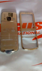 Carcasa originala nokia 6700 gold noua sigilata folie fata spate butoane mijloc foto