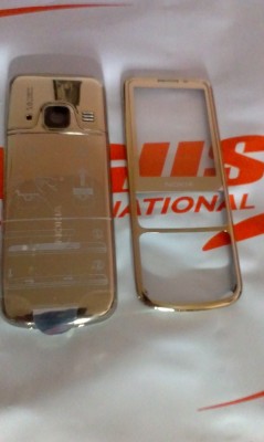 Carcasa nokia 6700 gold noua originala sigilata folie fata spate butoane mijloc foto