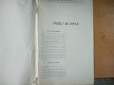 Proiect de statut societatea functionarilor C.F.R. Bucuresti 1913