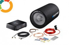 Subwoofer+amplificator auto Blaupunkt BassPack Tube (Pachet de bass) foto