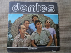 Dentes disc single vinyl muzica pop rock Iarna pe ulita rapsodie de toamna foto
