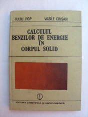 Calculul benzilor de energie in corpul solid foto