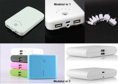 12000 mAh - Baterie Externa Universala cu dubla iesire / Power Bank - iPhone Ipad Samsung MP3 Mp4 player PSP tablete foto