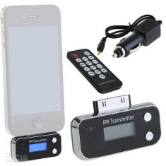 Modulator Fm iPhone / iPod auto / pentru telefon FACTURA SI GARANTIE foto