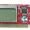 Vand tester card diagnoza PCI cu afisaj LCD pentru reparatii diagnosticari placi de baza desktop PC, afiseaza coduri de eroare, cauze si solutii