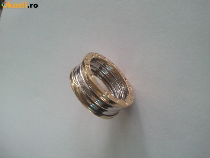 Verighetainel Bvlgari Din Aur De 14k De Barbat Produsul Este Nou