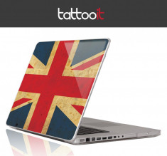 Skin folie protectie Laptop - UK (steag) - Tattooit foto