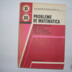 Probleme de matematica Liviu Parsan,C.Ionescu-Tiu{clasele 11-12},rf