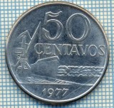 1823 MONEDA - BRAZILIA - 50 CENTAVOS - anul 1977 -starea care se vede