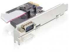 Placa PCI-Express la 1 port serial RS232, Delock 89236 foto