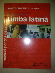 Monica Duna - Limba latina manual pentru clasa a IX a foto