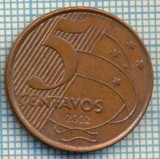 1832 MONEDA - BRAZILIA - 5 CENTAVOS - anul 2002 -starea care se vede