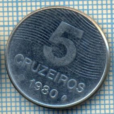 1835 MONEDA - BRAZILIA - 5 CRUZEIROS - anul 1980 -starea care se vede