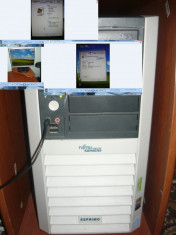 Desktop PC (Fujitsu Siemens) + Monitor LG 17&amp;#039; foto