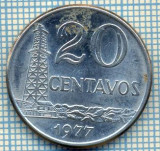 1830 MONEDA - BRAZILIA - 20 CENTAVOS - anul 1977 -starea care se vede