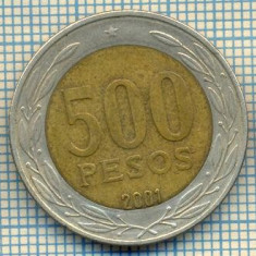 1887 MONEDA - CHILE - 500 PESOS - anul 2001 -starea care se vede