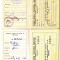 Lot 2 bucati carnete cu 12+12 PERMISE PENTRU CALATORIE GRATUITA CFR 1968 si 1970,NEFOLOSITE