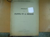 Cumpara ieftin Casa centrala a meseriilor Proect pentru statut al breslelor Bucuresti 1912