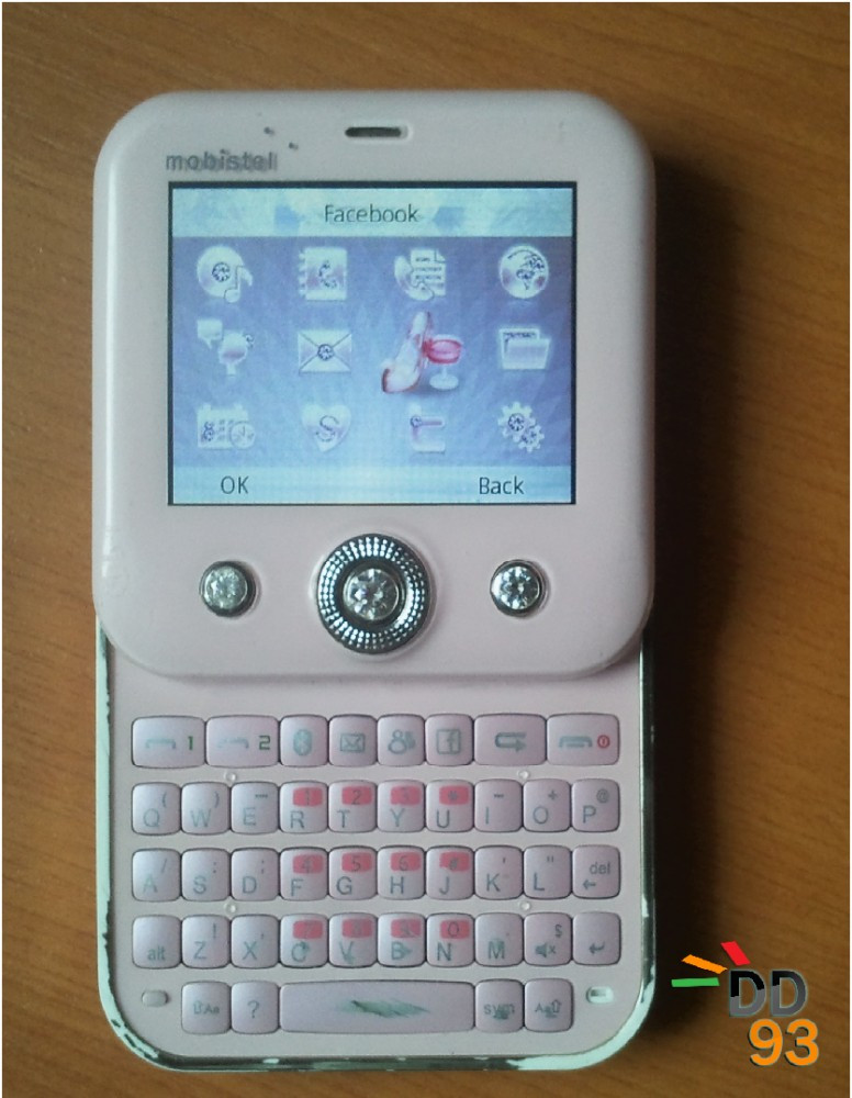 Telefon Mobistel EL600 Dual pink fashion made with Swarovski Zirconia - Dual  SIM - Liber de retea ! - Incarcator, cablu de date ! Camera 3.2 Mp | arhiva  Okazii.ro