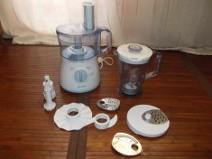 Robot de bucatarie PHILIPS HR7625, vas 2l, blender 1.5l foto