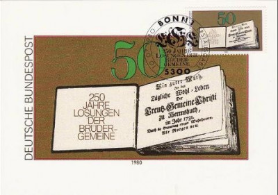 900 - Germania RF carte maxima 1980 foto