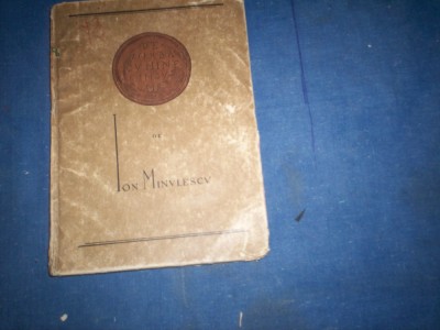 DE VORBA CU MINE INSU-MI ION MINULESCU foto