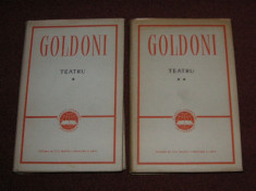 CARLO GOLDONI - TEATRU (VOL.I-II) foto