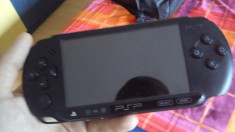 PSP E-1004 cu incarcator si usb modat !!!! foto