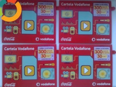 Cartele Vodafone promotia Coca cola foto