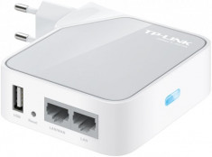 Router wireless N Mini TP-Link TL-WR710N, 150Mbps foto