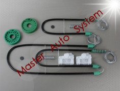 Kit reparatie macara geam electric Volkswagen Polo, tip 6N1/6N2(&amp;#039;94-&amp;#039;02) fata dr foto