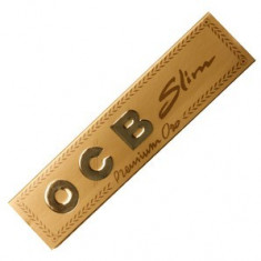 FOITE OCB GOLD KING SIZE SLIM pentru rulat tutun/tigari foto