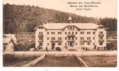 carte postala(ilustrata)-VATRA DORNEI-Hotel Traian foto