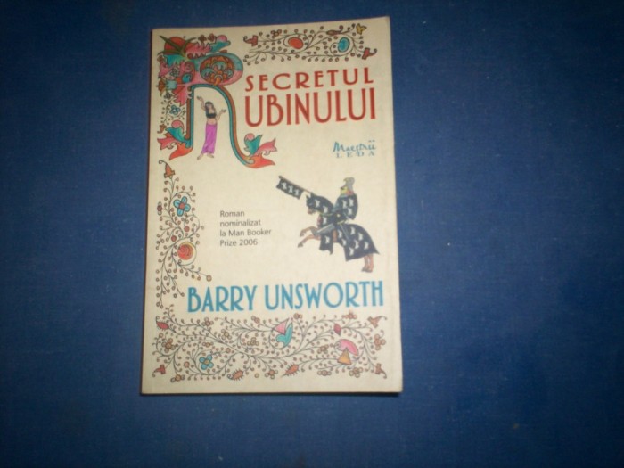SECRETUL RUBINULUI BARRY UNSWORTH